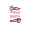 Cerdá Kids Disney Para Niñas|Accesorios Para El Pelo, Gafas De Sol Y Kits De Belleza Infantiles ^Accesorios para el Pelo Minnie - Clips de 4 Piezas