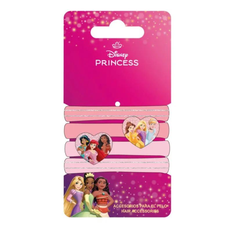 Cerdá Kids Accesorios Para El Pelo, Gafas De Sol Y Kits De Belleza Infantiles ^Accesorios para el Pelo Princess - 4 Piezas