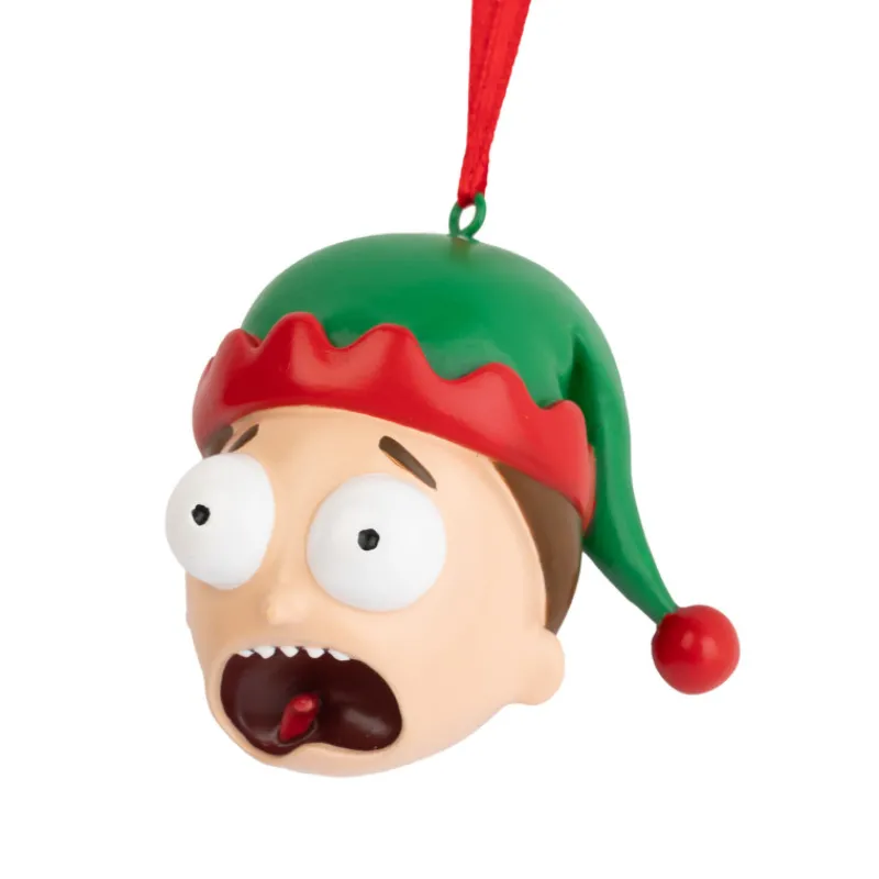 Grupo Erik Rick And Morty^Adornos de Navidad Rick, Morty y Rick Pepinillo
