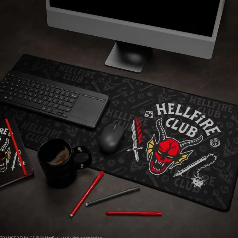 Sale Alfombrilla de escritorio Hellfire Club - Stranger Things Stranger Things
