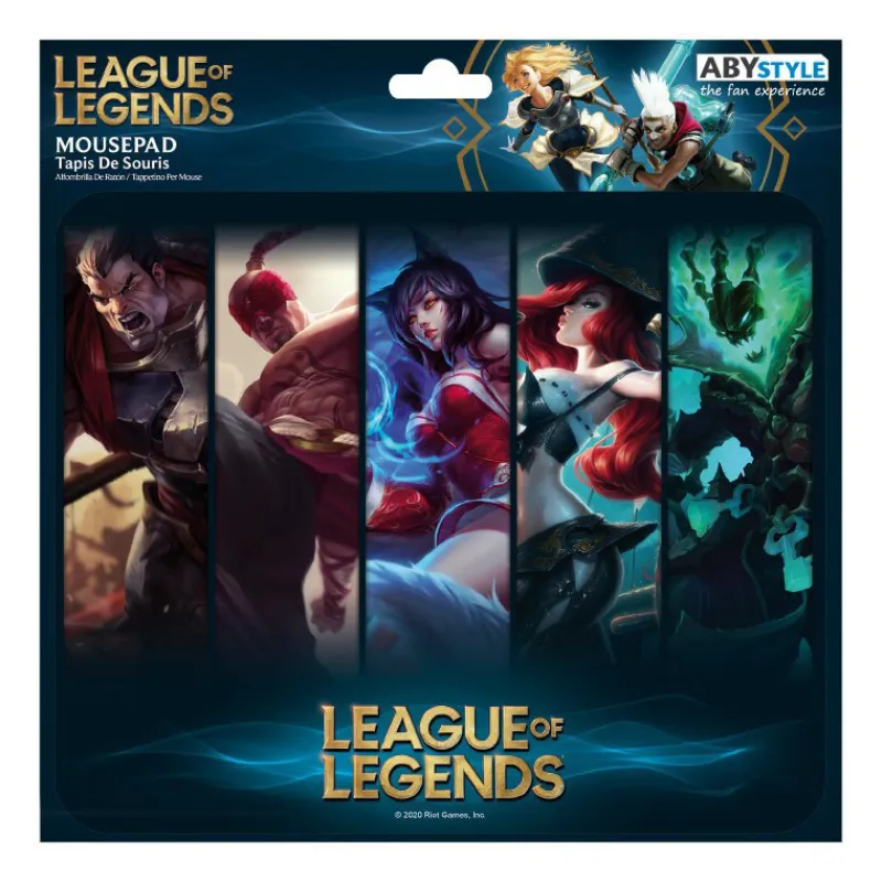 Abystyle Regalos Y Coleccionismo Para Gamers - Cosas De Videojuegos Míticos^Alfombrilla Flexible League of Legends Champions