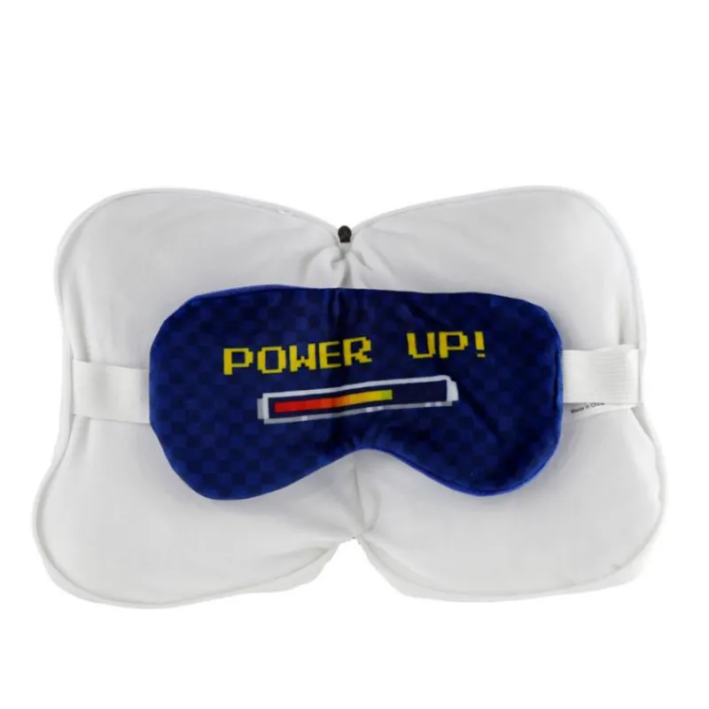 Discount Almohada de Viaje con Antifaz Relaxeazzz Game Over Regalos Y Coleccionismo Para Gamers - Cosas De Videojuegos Míticos