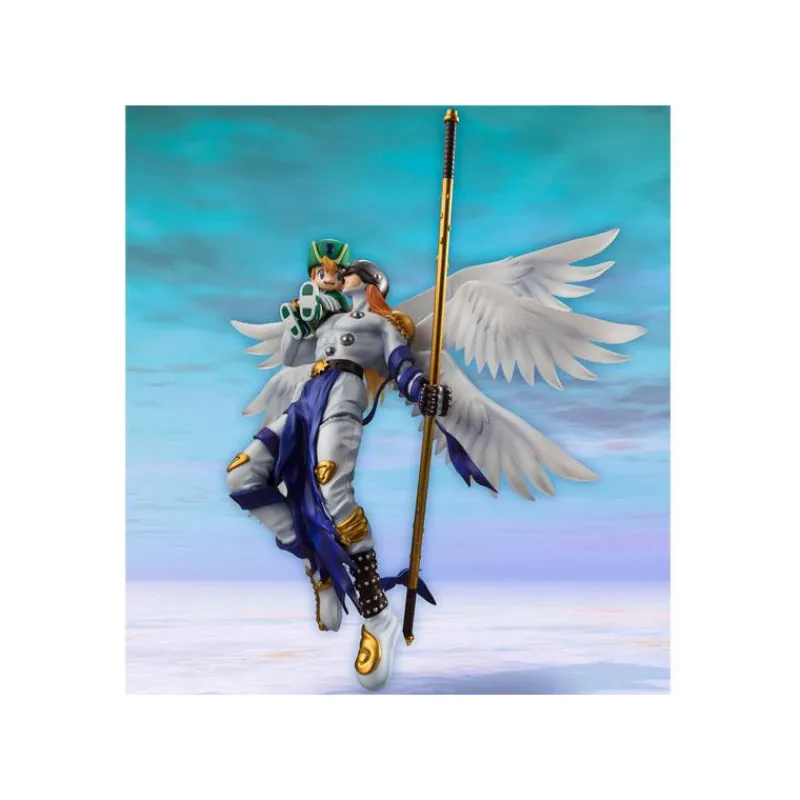 Otros Fabricantes Figuras^Angemon & Takaishi Takeru Digimon Adventure Serie G.E.M. 22 cm