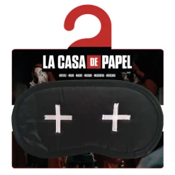 Disfrazzes Antifaces Y Gafas Para Disfraces|Disfraces Series^Antifaz Negro con Cruces de La casa de papel