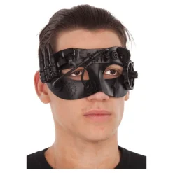 Outlet Antifaz Negro Steampunk Antifaces Y Gafas Para Disfraces