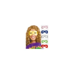 Disfrazzes Antifaces Y Gafas Para Disfraces|Disfraces Unisex^Antifaz Pierrot Brillante en varios colores