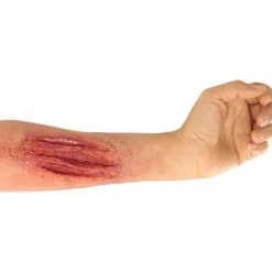 Ghoulish Maquillaje Para Disfraces^Aplicación De Látex Y Maquillaje Herida Achillada