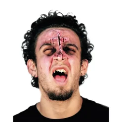 Ghoulish Maquillaje Para Disfraces^Aplicación de Látex y Maquillaje Herida Forma Cruz