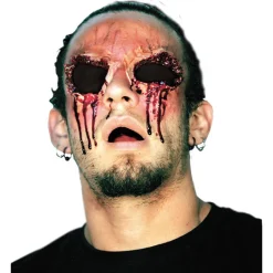 Ghoulish Maquillaje Para Disfraces^Aplicación De Látex Y Maquillaje Ojos Vacíos