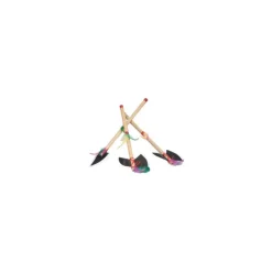 Disfrazzes Armas, Espadas Y Escudos Disfraces|Disfraces Unisex^Armas de Indio con plumas en modelos surtidos 38-46 cm