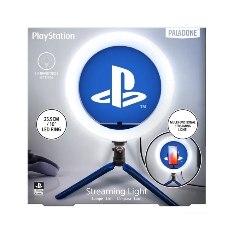 Best Aro de Luz Trípode Playstation Regalos Y Coleccionismo Para Gamers - Cosas De Videojuegos Míticos|Descuentos Gaming