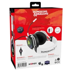Konix Descuentos Gaming|Gaming De Colores^Auricular Gaming Dragones y Mazmorras Rainbow