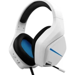 Krom Descuentos Gaming|Auriculares Y Sonido Gaming ^Auriculares Gaming Kopa Move Blanco y Azul