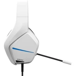 Krom Descuentos Gaming|Auriculares Y Sonido Gaming ^Auriculares Gaming Kopa Move Blanco y Azul