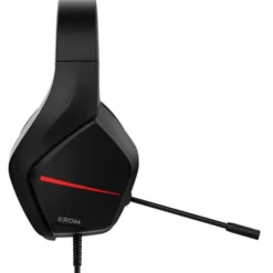 Krom Descuentos Gaming|Auriculares Y Sonido Gaming ^Auriculares Gaming Kopa Move Jack Negro Rojo