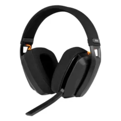 Krom Auriculares Y Sonido Gaming ^Auriculares Gaming Kanji Inalámbrico Negro