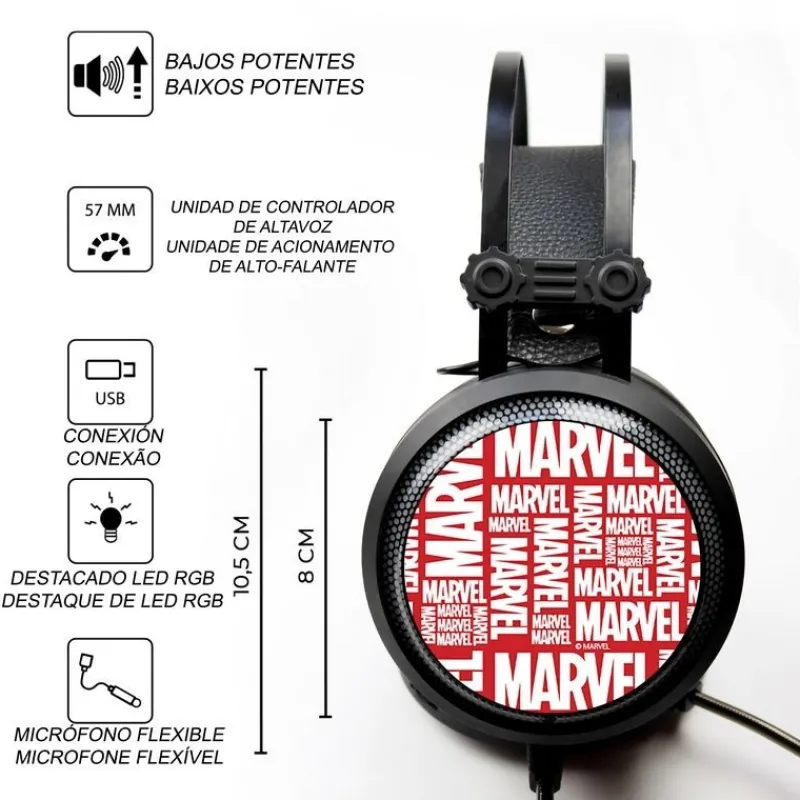 Sale Auriculares Gaming Marvel Más Regalos De Marvel|Descuentos Gaming