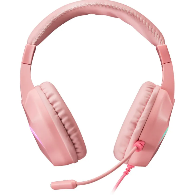 Mars Gaming Gaming De Colores|Auriculares Y Sonido Gaming ^Auriculares Gaming Rainbow MH122 rosa