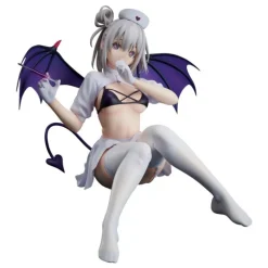 New Azur Lane Estatua PVC 1/4 Manchester: Midnight Devil in White 18 cm Regalos Y Coleccionismo Para Gamers - Cosas De Videojuegos Míticos|Figuras
