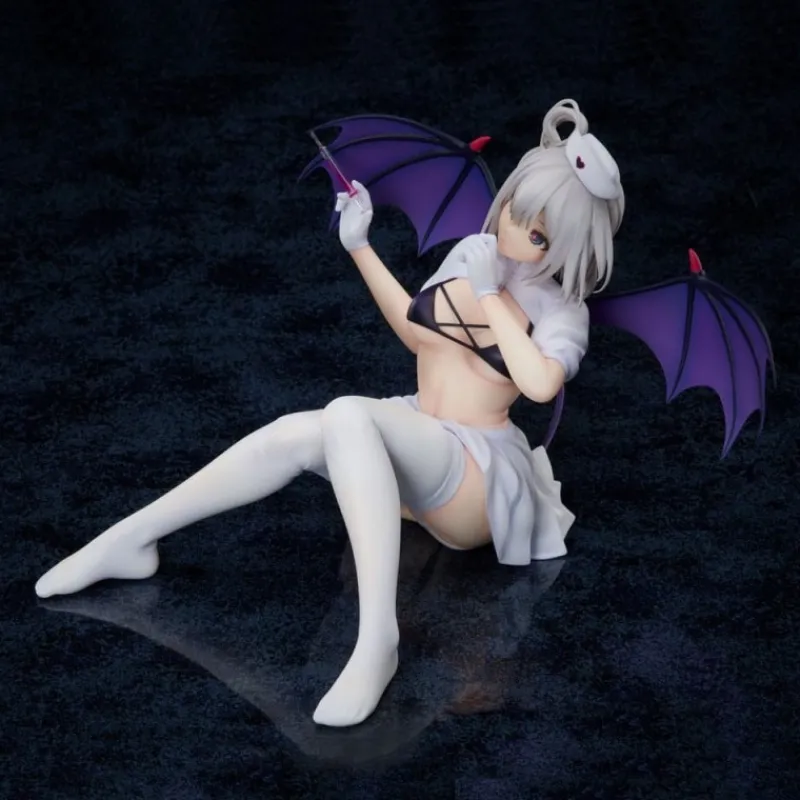 New Azur Lane Estatua PVC 1/4 Manchester: Midnight Devil in White 18 cm Regalos Y Coleccionismo Para Gamers - Cosas De Videojuegos Míticos|Figuras
