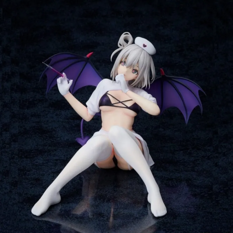 New Azur Lane Estatua PVC 1/4 Manchester: Midnight Devil in White 18 cm Regalos Y Coleccionismo Para Gamers - Cosas De Videojuegos Míticos|Figuras
