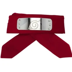Sale Bandana Roja Konoha Naruto Shippuden Diademas, Tiaras Y Coronas Disfraces |Disfraces Manga Y Anime