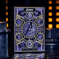 Discount Baraja de cartas Avengers Infinity Saga Blue Version Superhéroes Marvel|Coleccionismo Marvel