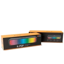 Krom Descuentos Gaming|Gaming De Colores^Barra de Sonido Bluetooth K-Pop RGB