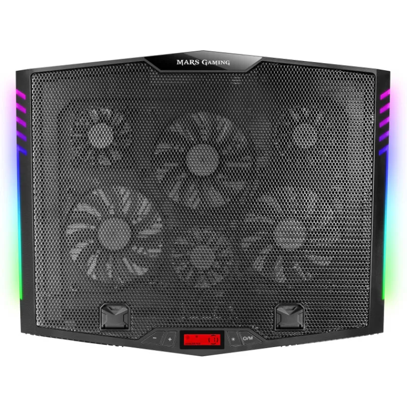 Mars Gaming Regalos Y Coleccionismo Para Gamers - Cosas De Videojuegos Míticos|Otros Periféricos Gaming^Base Refrigeradora PC MNBC5 17.3" 6 Ventiladores