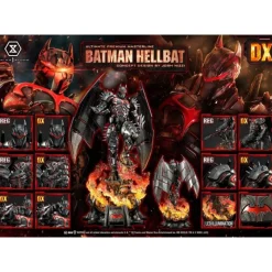 Best Batman Estatua Hellbat Deluxe por Josh Nizzi 76 cm Regalos De Superhéroes Dc|Figuras Dc