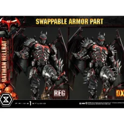 Best Batman Estatua Hellbat Deluxe por Josh Nizzi 76 cm Regalos De Superhéroes Dc|Figuras Dc