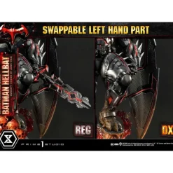 Best Batman Estatua Hellbat Deluxe por Josh Nizzi 76 cm Regalos De Superhéroes Dc|Figuras Dc
