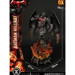 Best Batman Estatua Hellbat Deluxe por Josh Nizzi 76 cm Regalos De Superhéroes Dc|Figuras Dc