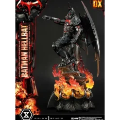 Best Batman Estatua Hellbat Deluxe por Josh Nizzi 76 cm Regalos De Superhéroes Dc|Figuras Dc
