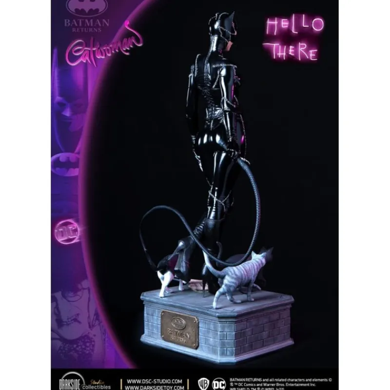 Darkside Collectibles Studio Regalos De Superhéroes Dc|Complementos Dc^Batman Returns Estatua Catwoman 30th Anniversary 54 cm