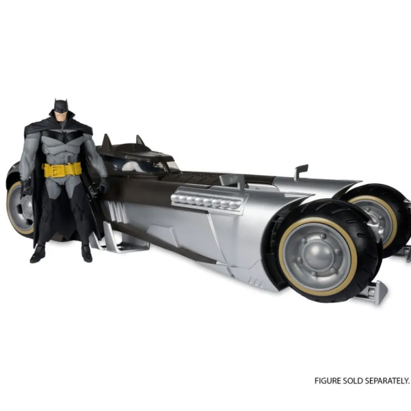 Clearance Batmovil White Knight (Gold Label) 18cm DC Multiverse Figuras Dc