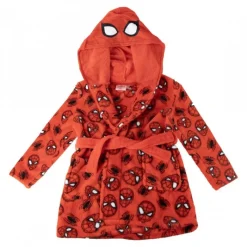 Niños Cerdá Kids Marvel Y Dc Para Niños|Ropa Y Téxtil: Cosas Que Ponerse Para Niños ^Batín Coral Fleece de Spiderman para Niños 3-8 Años