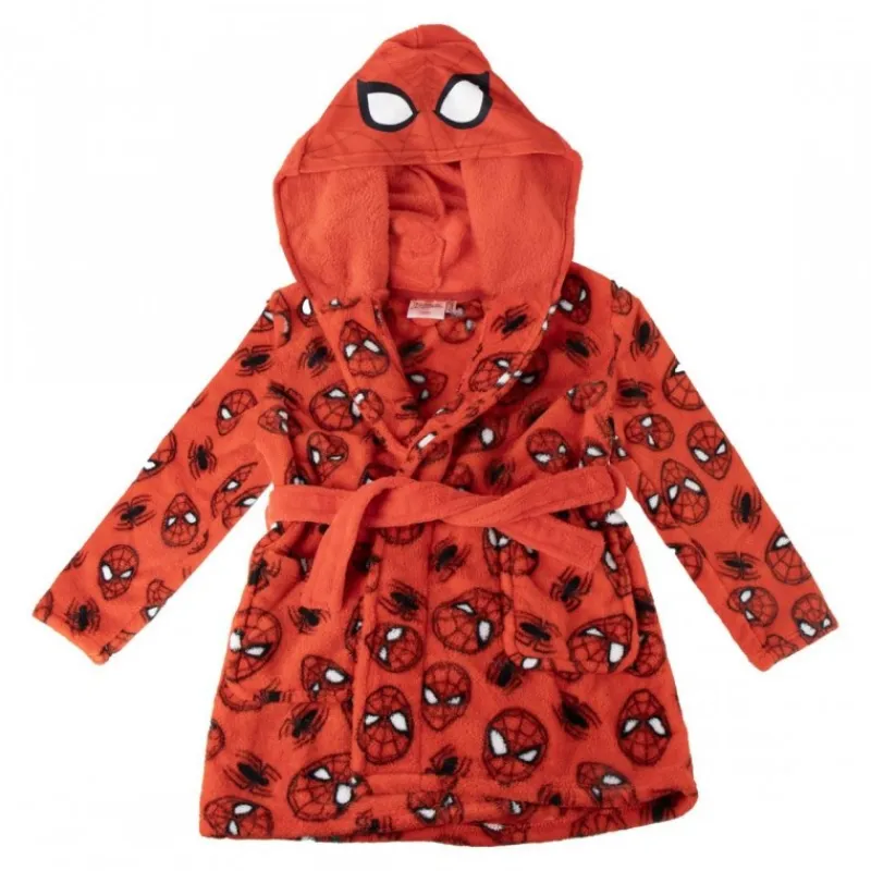 Niños Cerdá Kids Marvel Y Dc Para Niños|Ropa Y Téxtil: Cosas Que Ponerse Para Niños ^Batín Coral Fleece de Spiderman para Niños 3-8 Años