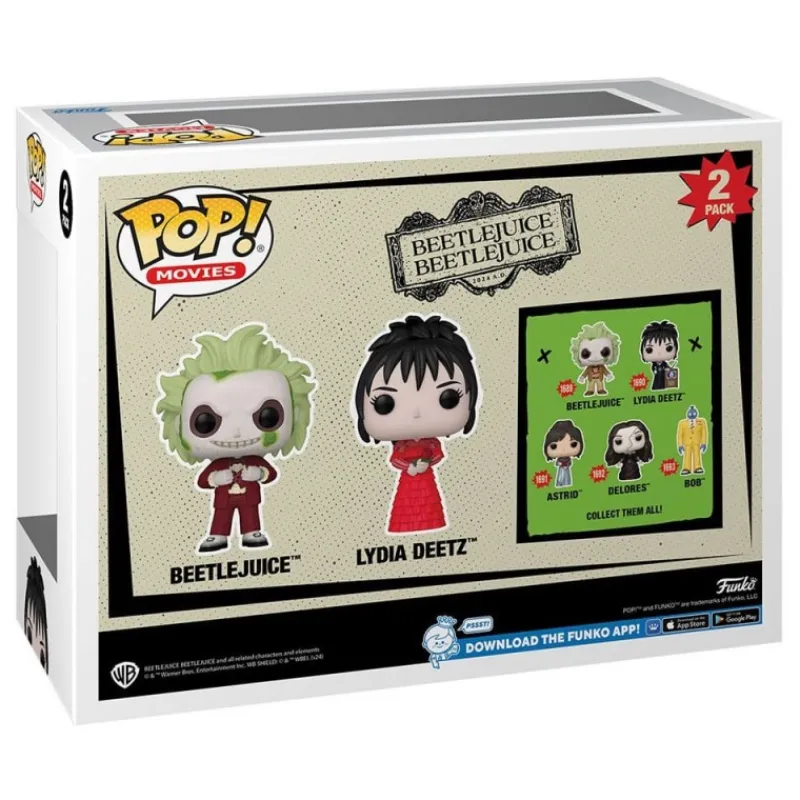 Funko Beetlejuice^Beetlejuice 2 Pack POP! Animation Vinyl Figuras 9 cm