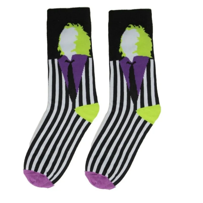 Cinereplicas Beetlejuice^Beetlejuice Pack de 3 Pares de Calcetines - Licencia Oficial