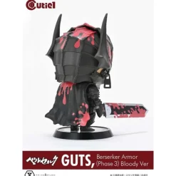 Clearance Berserk Minifigura Cutie1 PVC Guts Berserker Armor Fase 3 Bloody 12 cm Figuras