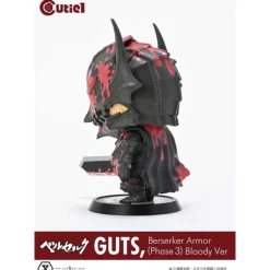 Clearance Berserk Minifigura Cutie1 PVC Guts Berserker Armor Fase 3 Bloody 12 cm Figuras