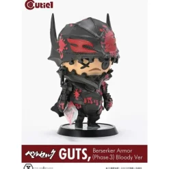 Clearance Berserk Minifigura Cutie1 PVC Guts Berserker Armor Fase 3 Bloody 12 cm Figuras