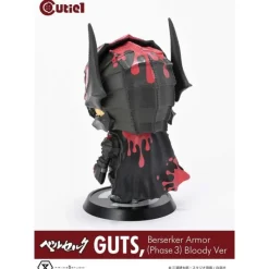 Clearance Berserk Minifigura Cutie1 PVC Guts Berserker Armor Fase 3 Bloody 12 cm Figuras