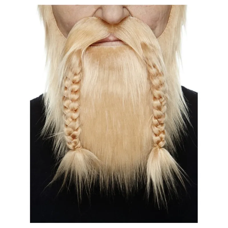 Online Bigote con Barba rubio claro Pelucas, Barbas Y Bigotes Disfraces