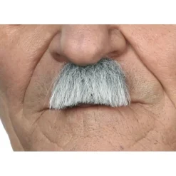 Hot Bigote de Charlot gris Pelucas, Barbas Y Bigotes Disfraces