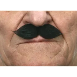 Bigote de Época negro Pelucas, Barbas Y Bigotes Disfraces