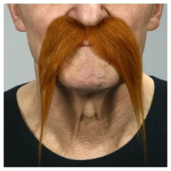 Disfrazzes Pelucas, Barbas Y Bigotes Disfraces^Bigote de Vikingo castaño