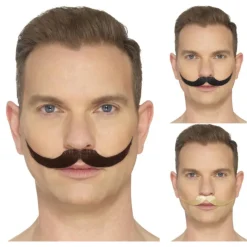 Discount Bigote Inglés en varios colores Pelucas, Barbas Y Bigotes Disfraces|Accesorios Halloween Y Terror