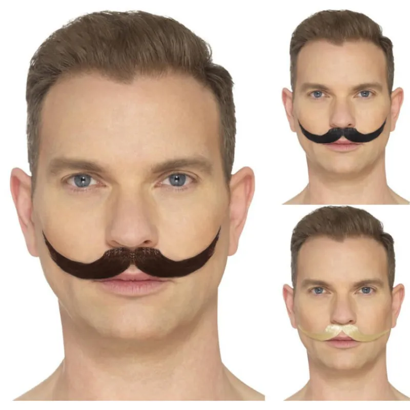 Discount Bigote Inglés en varios colores Pelucas, Barbas Y Bigotes Disfraces|Accesorios Halloween Y Terror